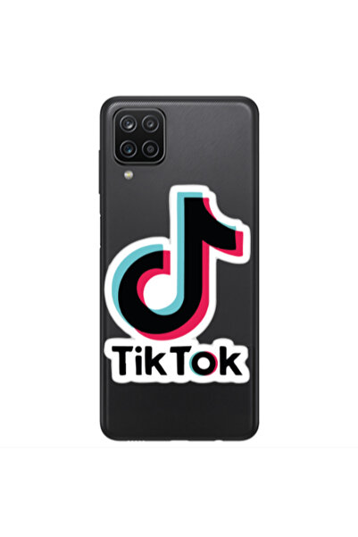 Other Samsung A12 Tik Tok Transparent Silicone TPU Θήκη