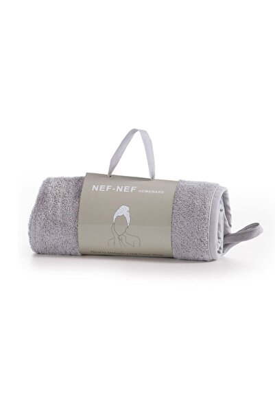 home wear Πετσέτες Βαμβακερές Sandy 61x24 nef-nef Γκρι 61x24