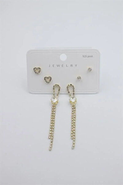 Marsilyan Nvdn- Ieg - Multiple Set Earrings - Gold Iegrs-Nvdn1
