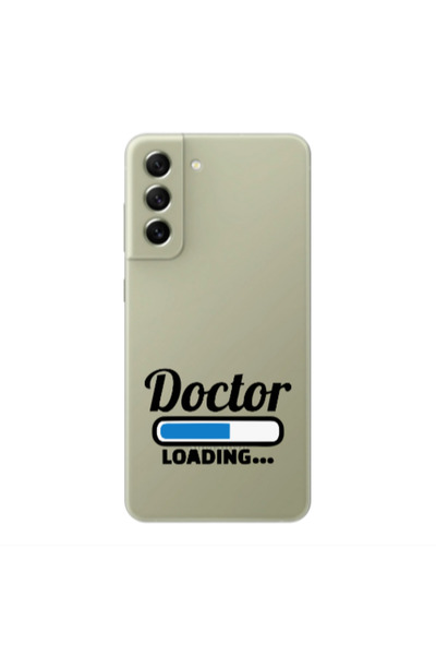 Other Samsung S21 FE Doctor Loading Transparent Silicone TPU Θήκη