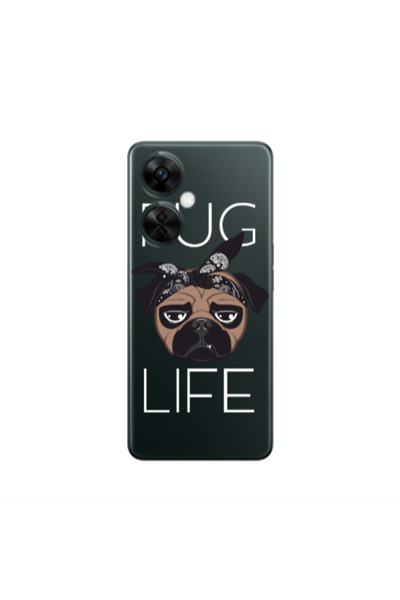 Other Oneplus Nord CE 3 Lite 5G Pug Life Transparent Silicone TPU Θήκη