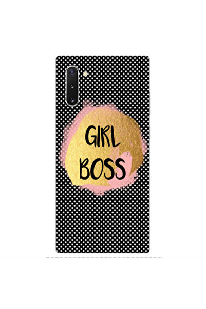 Other Samsung Note 10 Plus Girl boss make up Transparent Silicone TPU Θήκη