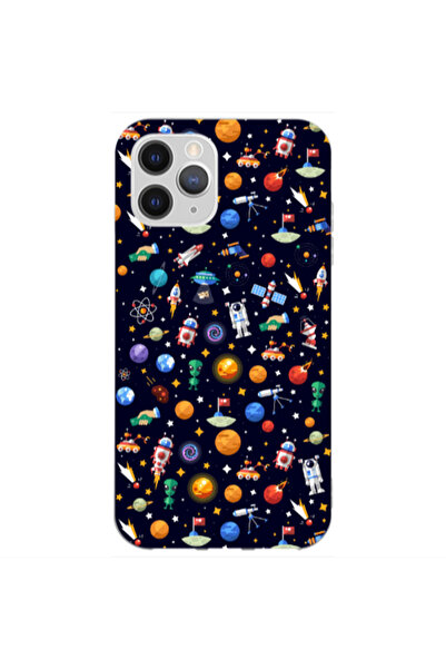 Other Apple iPhone 11 Pro Max Small planets Transparent Silicone TPU Θήκη
