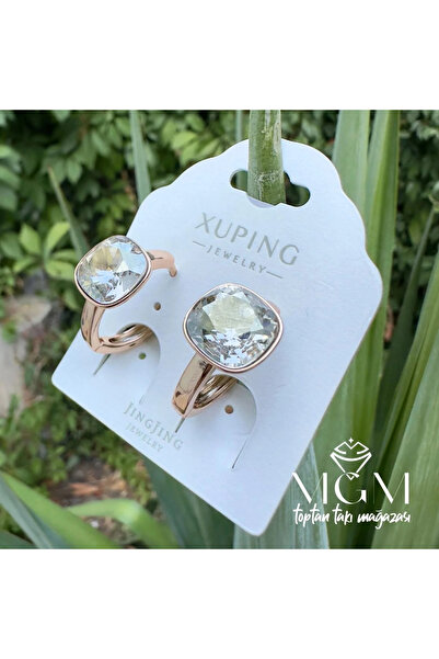 Marsilyan Nvdn- Ieg - Xuping Stone Earrings Iegrs-Nvdn1