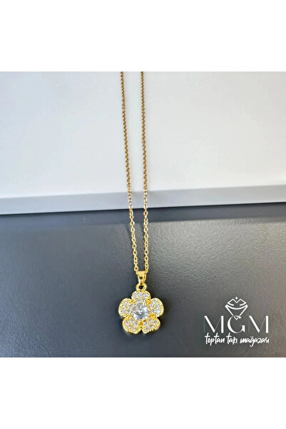 Marsilyan Nvdn- Ieg - Steel Zircon Stone Necklace Iegrs-Nvdn1