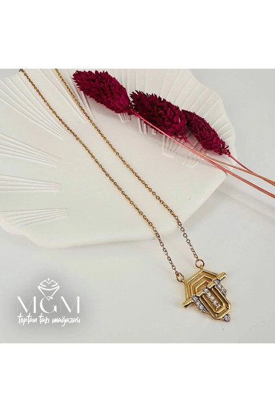 Marsilyan Nvdn- Ieg - Zircon Stone Necklace Iegrs-Nvdn1