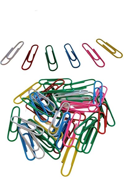 Yıldızan Terra Organik - Mixed Color Paper Clips 100 Pieces Terra Organik 102...