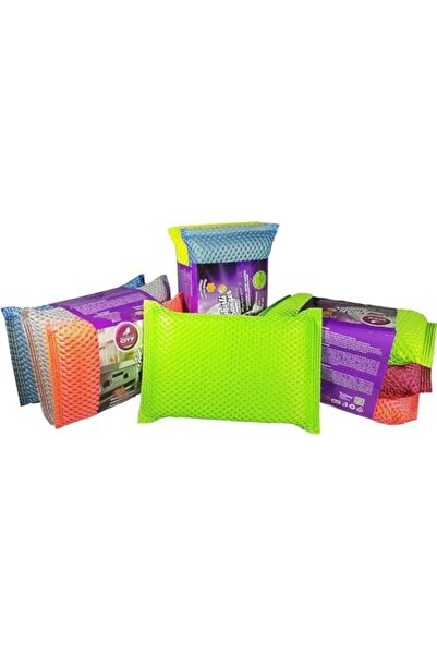 Yıldızan Terra Organik New City Magic Mesh Cloth Dish Sponge Set of 3 - 1 Pac...