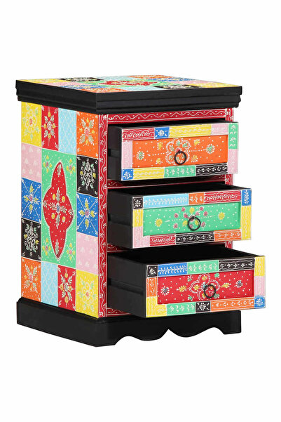 vidaxl Dulap cu sertare Multicolour 40 x 40 x 60 cm
