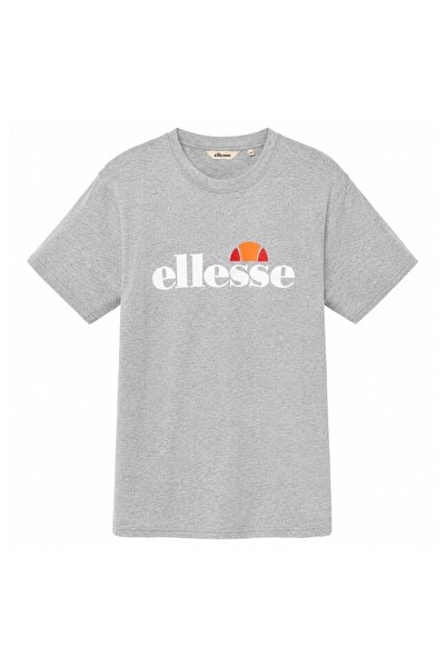 Ellesse Herren T-Shirt - PRADO 2, Kurzarm, Rundhals, Logo-Print, Baumwolle, e...