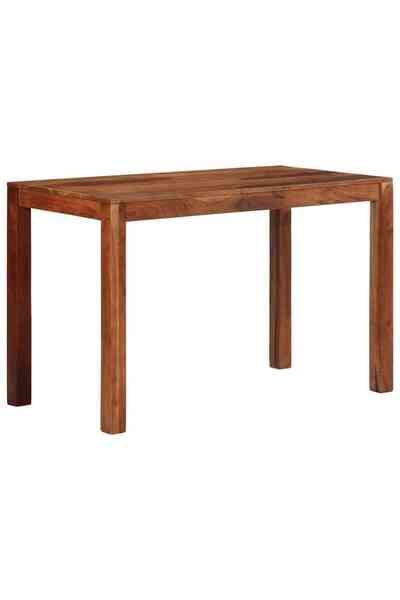 vidaxl Masa de sufragerie 120x60x76 cm din lemn masiv de salcam
