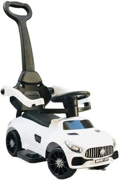 Raed Azzeem Ride-on with steering stick for children, white, 125, by