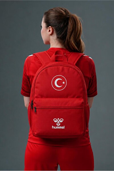 hummel Asos Milli Takım Sırt Çantası Kırmızı