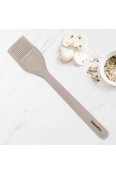 Greenpan فرشاة سيليكون باللون البيج |   سيليكون بلاتيني |   خالي من مادة BPA |   200 ° مقاوم للحرارة |