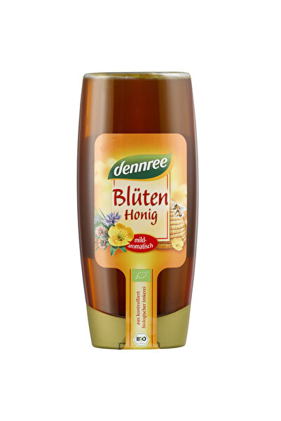 Dennree Miere de flori ecologică tub 700 g