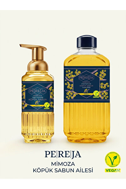Pereja mimoza köpük sabun 1000 ml + 500 ml