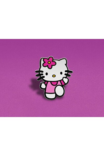 SKYPINZ Brooch - Hello Kitty - How to Attach - Pin