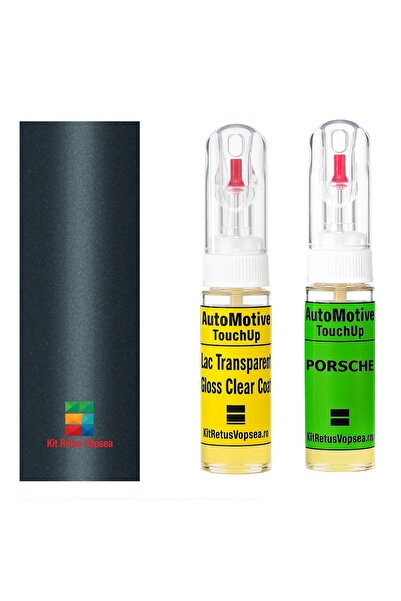YLKRS AUTOMOTIVE Kit retus vopsea touch-up Porsche Cayenne PORM5E (Biscay Blu...