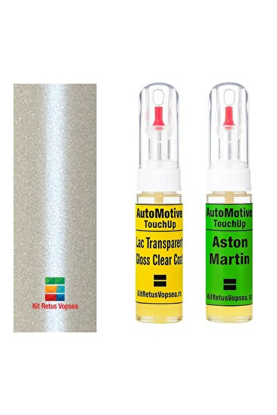 YLKRS AUTOMOTIVE Kit retuș vopsea Aston Martin Rapide AM1326 (Alb Morning Fro...