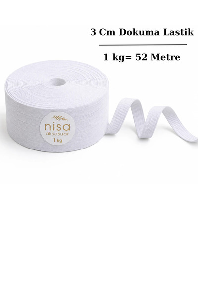 Dar dokuma lastik 3 CM
