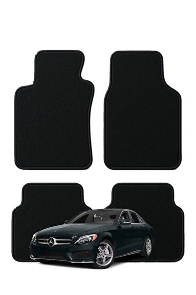 K2 CARPET Mercedes C Serisi W205 (2014-2021) Özel Kesim Tam Uyumlu Lüx Oto Ha...