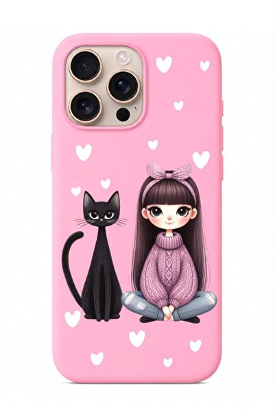3GEN CASE iPhone 14 Pro Max Uyumlu Aesthetic Collection İçi Kadifeli Renkli L...