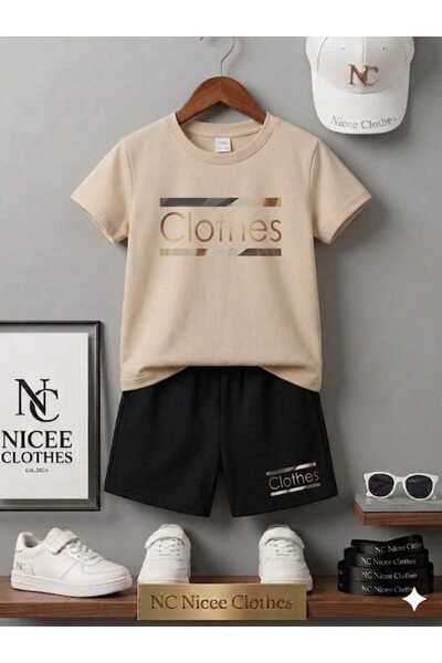 NC Nicee Clothes ΚΑΛΟΚΑΙΡΙΝΟ ΠΑΙΔΙΚΟ ΜΠΛΟΥΖΑΚΙ ΚΑΙ ΣΟΡΤΣ UNISEX (ΡΟΥΧΑ ΜΕ ΔΥΟ...