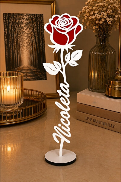 Bello Carino High quality decoration products Trandafir din Lemn Personalizat...