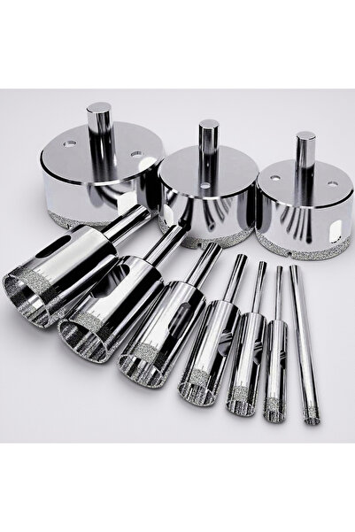 Ayawaska Top Bottom Set of 10 diamond core bits for drilling tiles, floor til...