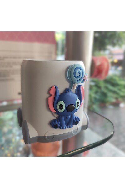ada çanta kırtasiye Suport de pix din plastic pentru birou cu figurine de per...