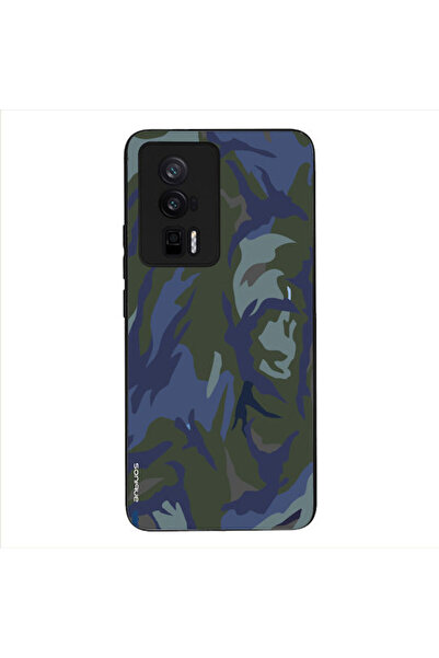 Other Θήκη Sonique Σειρά Στρατιωτικού Καμουφλάζ για Xiaomi Poco F5 Pro 5G Μπλ...