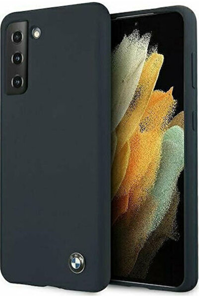 BMW Signature Πίσω Κάλυμμα Σιλικόνης Ναυτικό Μπλε (Galaxy S21+) Κωδικός: BMHC...