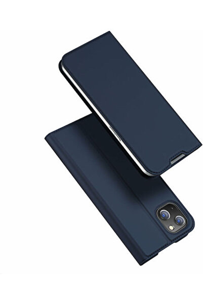 Dux Ducis Skin Pro Book Συνθετικό Δέρμα Μπλε (iPhone 14 Plus)