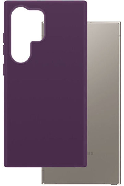 Panzer Glass PanzerGlass Fashion Qi Πίσω Κάλυμμα Σιλικόνης Μωβ (Galaxy S25 Ul...