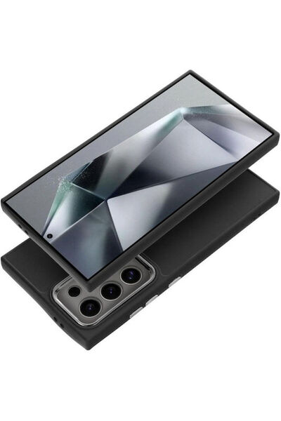 OEM Πίσω Κάλυμμα Σιλικόνης / Πλαστικό Μαύρο (SAMSUNG A36 5G, ΠΛΑΙΣΙΟ)