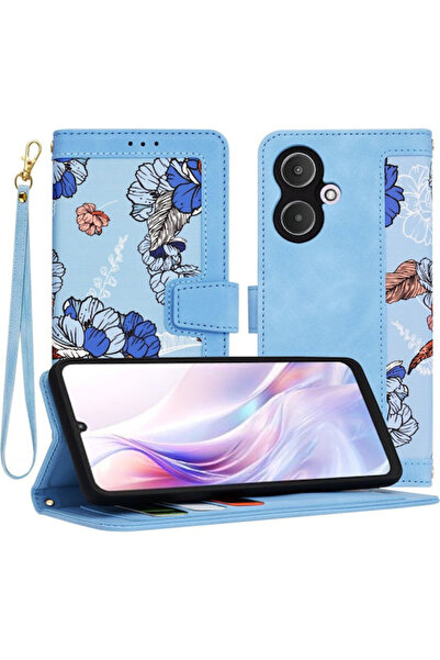 Techsuit FlipCraft Θήκη Πλάτης Σιλικόνης Ζωηρό Μπλε για Xiaomi Redmi 13C 5G P...