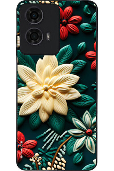 Other Θήκη Sonique Σειράς 3D Λουλουδιών για Motorola Moto G04 4G Moto G04s 4G...