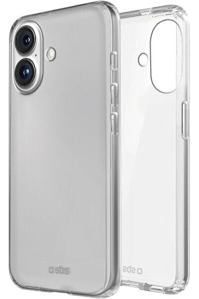 SBS Πίσω Κάλυμμα Σιλικόνης Διαφανές (iPhone 16)