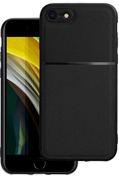 Forcell Noble Πλαστικό Μαύρο Πίσω Κάλυμμα (iPhone SE 2022/2020)
