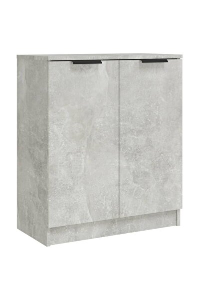 vidaxl Coffee table, concrete grey, 60x30x70 cm, processed wood