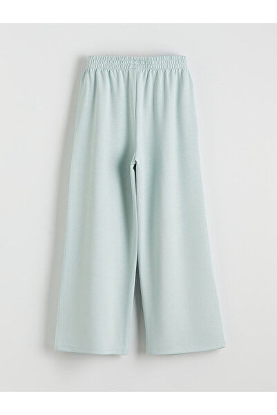 LC Waikiki Girls' Soft Touch Sweatpants with Elastic Waistband