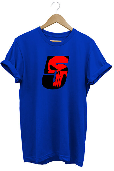 WİDİ Tricou unisex cu imprimeu Craniu, mărimea 5 – Design streetwear cu temat...