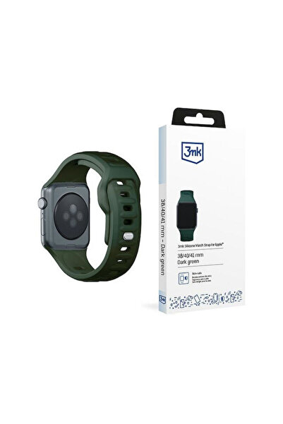 3MK Λουράκι Σιλικόνης με Πόρπη Πράσινο (Apple Watch 38/40/41/42mm)