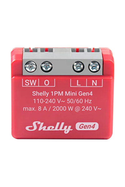 Shelly 1Pm Mini Gen4 Zigbee Matter Controler inteligent de la distanță pentru...