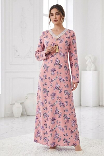 BRK Elegant Soft Long-Sleeved Home Robe