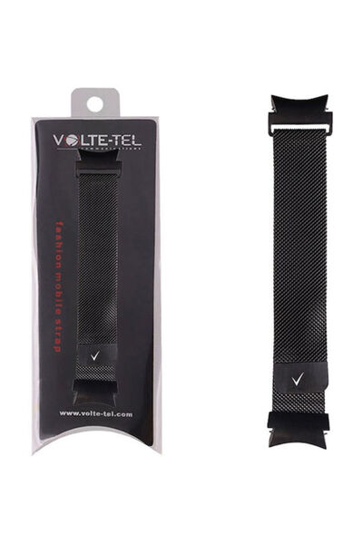 Other Λουράκι Volte-Tel Μαύρο (Galaxy Watch4/5/6/7/FE/4 Classic/6 Classic/5 Pro)