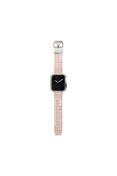 Skinarma Στραπ Σόκκου για Apple Watch 45 44 42mm Ανοιχτό Ροζ