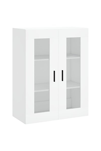 vidaxl Wall-mounted cabinet, white, 69.5x34x90 cm