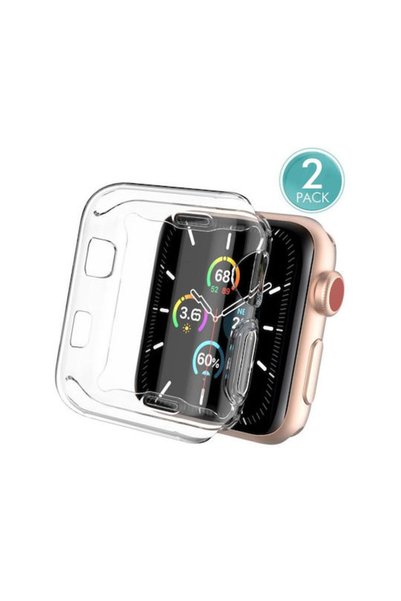 AhaStyle WA05 Θήκη σιλικόνης σε διαφανές χρώμα για Apple Watch 38mm