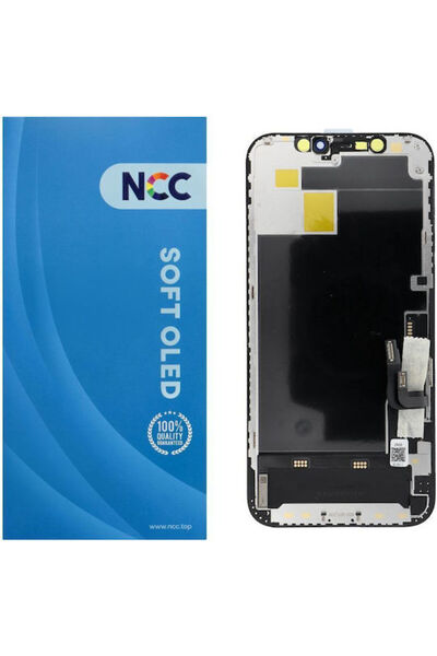 OEM Οθόνη OLED με μηχανισμό αφής για iPhone 12, iPhone 12 Pro (Μαύρο) Κωδικός...